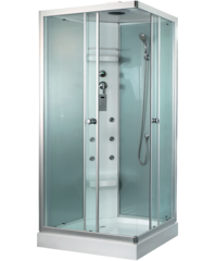 Timo Lux TL-1504L Душевая кабина 100x85, цвет: хром фото