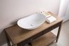 BelBagno BB1404 Раковина керамическая накладная, 36x60.5, цвет: белый