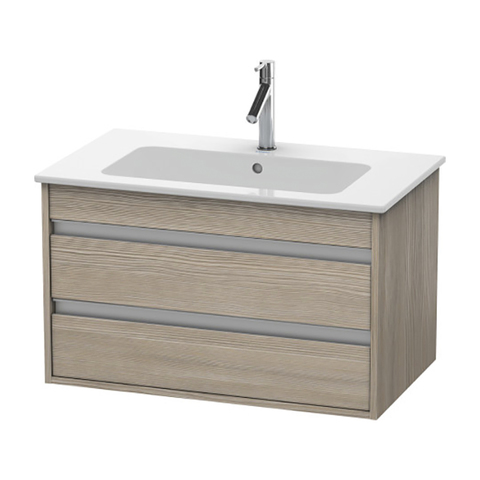 Duravit Ketho KT642903131 База под раковину, 2 выдв.ящика, 480x800x475мм цвет Сосна серебристая