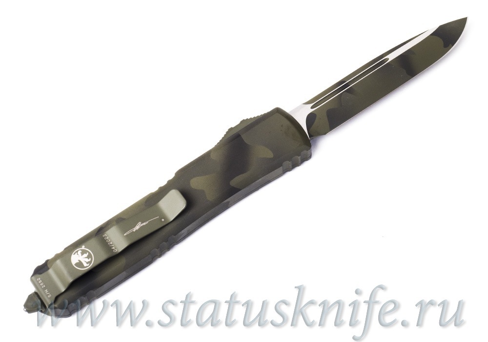 Нож Microtech Ultratech 121-1OCS Olive Camo Signature