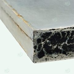 Капролон лист 50-100 мм молибденонаполненный (MoS2)
