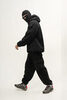 Худи Kultura Half Zip Fleece черный