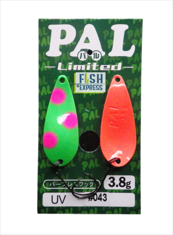 ТОП 2  Блесна колеблющаяся на форель FOREST PAL LTD 3.8г # 43 UV NEW