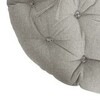 Матрас для кресла Папасан (Papasan) серо-бежевый