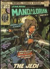 Постер  "Star Wars: Mandalorian. Chapter 13 "The Jedi"