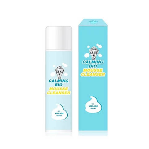 Village 11 factory calming bio marshmallow mousse cleanser - Очищающий мусс для умывания с бифидобактериями
