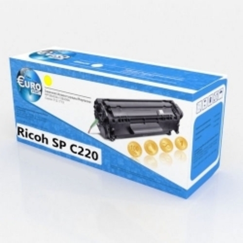 Картридж лазерный цветной EuroPrint  SP C220y желтый (yellow), до 2000 стр - купить в компании MAKtorg