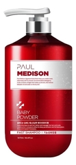 PAUL MEDISON Шампунь для волос с коллагеном и ароматом детской присыпки - Fast Shampoo Baby Powder , 1077мл