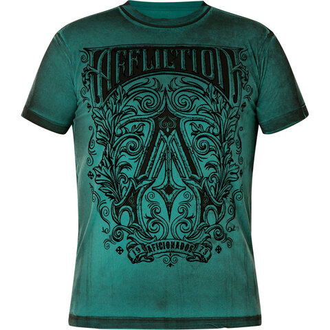 Affliction | Футболка мужская HISTORIC IRON A24291 перед