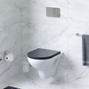 Am.Pm C901700SCmb Gem подвесной унитаз FlashClean с черным матовым сиденьем микролифт