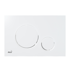 Alcaplast M670 Кнопка управления для скрытых систем инсталляции, белый фото
