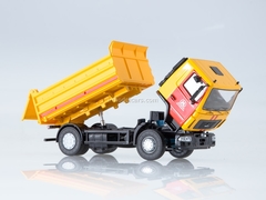 MAZ-5550 tipper MosMetro yellow-red 1:43 Start Scale Models (SSM)