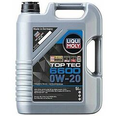 Синтетическое моторное масло Top Tec 6600 0W-20 - 5 л