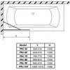 Radaway 10006100-54-01 Modo PNJ Black 100  черный