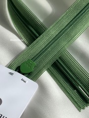 Молния YKK потайная, неразъемная тип 2 травяной 528
