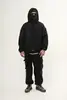 Худи Kultura Half Zip Fleece черный