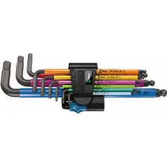 Набор Г-образных ключей 1,5—10 мм Hex-Plus Multicolour HF 1 WERA 05022210001