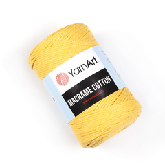 Пряжа YarnArt Macrame Cotton, Желток