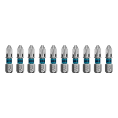 Бита PZ2х25мм, сталь S2, шестигр., 10 шт. Gross