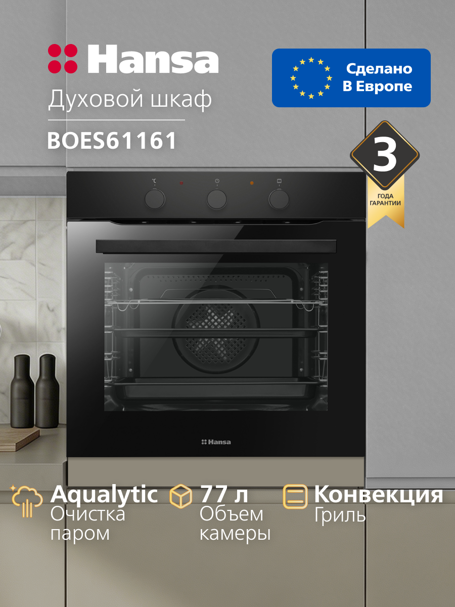 Духовой шкаф электрический Hansa BOES61161