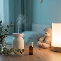 Смесь R.C. Young Living и диффузор в детской