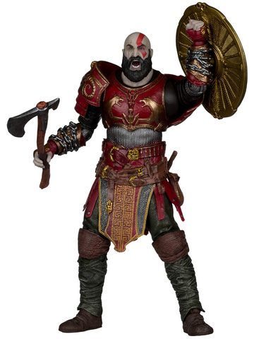 Фигурка McFarlane Toys - God Of War: Ragnarok - Kratos with Ares Armor (Б/У)