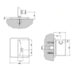 Gessi iSpa 41161#031 Держатель душевой лейки с выводом воды на 1/2”, цвет: хром