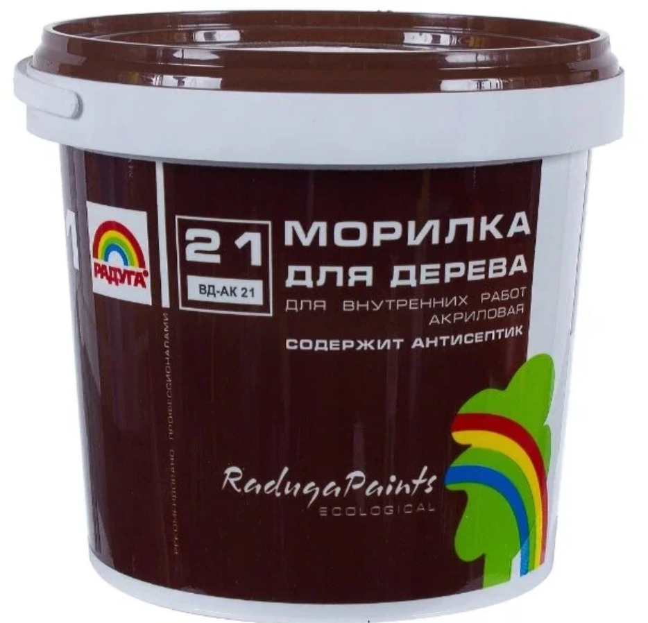 Морилка Радуга-21 махагон 1л