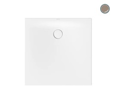 Bette Floor Side 3381-415 AS поддон 900x900х30 мм, Антислип Sense, в комплекте звукопоглощающие пластины, цвет Cashmere фото