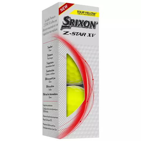 Мяч для гольфа Srixon Z-STAR XV YELLOW