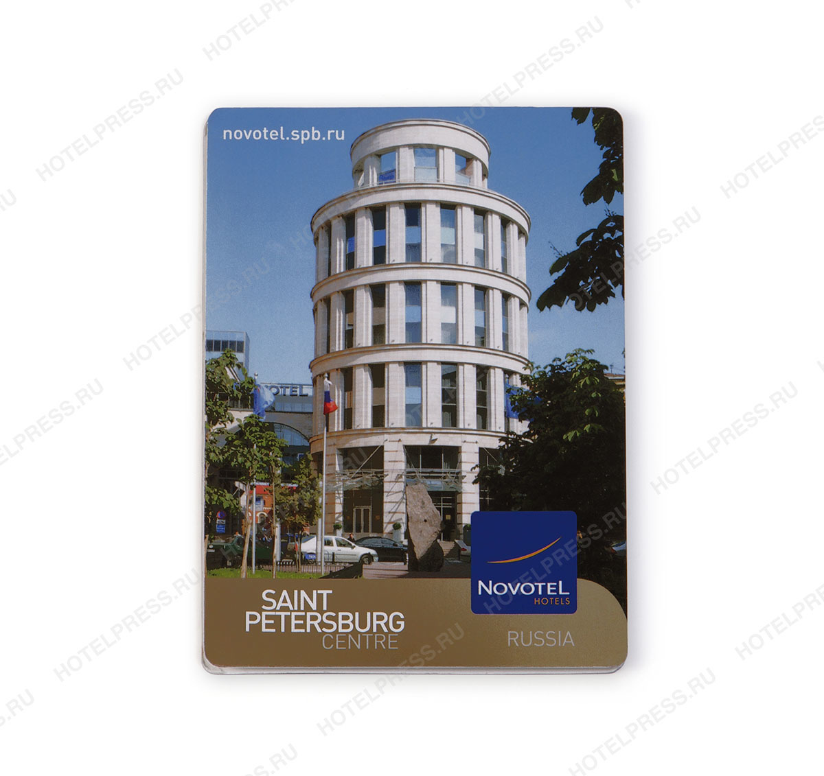 Мини карта центра Санкт-Петербурга гостя отеля Novotel