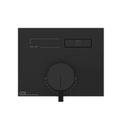 Gessi Hi-Fi 63061#706 Смеситель для душа, с включением 1 источника (внешняя часть), цвет: Black Metal PVD фото