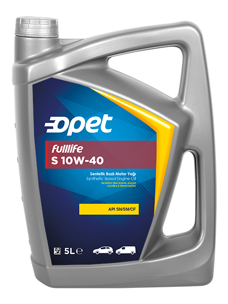 Моторное масло Opet Fulllife S 10W40 синтетическое 5л