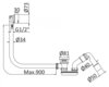 Cezares CZR-B-STW-NOP Слив-перелив с наполнением, цвет: чёрный