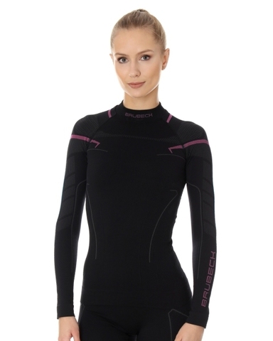 Brubeck Thermo Nilit терморубашка женская черная