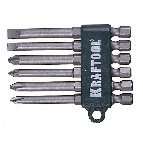 KRAFTOOL KraftMax, 6 шт, набор бит (26061-H6)