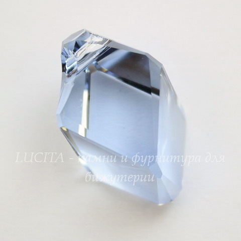 6650 Подвеска Сваровски Cubist Light Sapphire (22 мм)