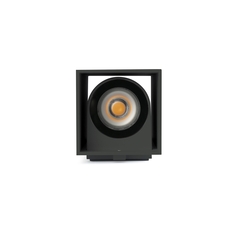 KOV 2L Бра черный квадратный LED 2x6W 2700K 34°/34°
