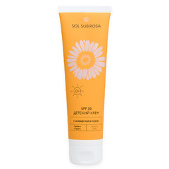 Детский крем 0+ SPF 50 с календулой и розой SOL SUB ROSA ТМ Крымская Роза