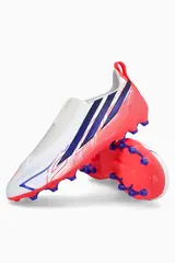 Бутсы adidas F50 League Hyperfast LL AG Junior - белый