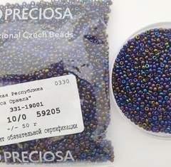 59205 бисер Preciosa 10/0 1сорт