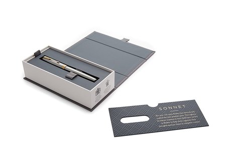 Ручка-роллер Parker Sonnet Core, Stainless Steel GT
