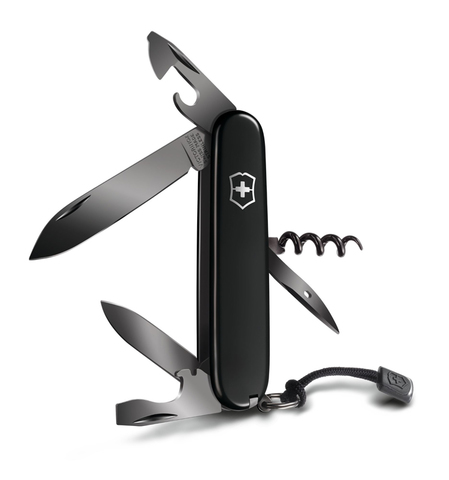 Нож складной Нож Victorinox Spartan PS Black, 91 mm (1.3603.3P)