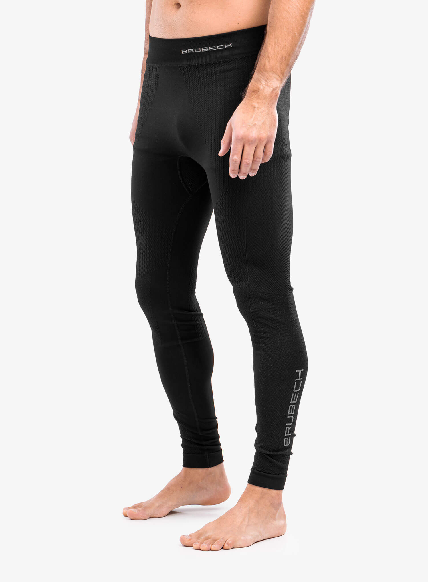 Мужское теплое термобелье кальсоны Brubeck Extreme Thermo black - 4