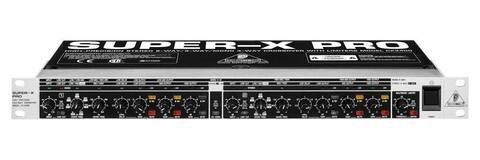 BEHRINGER CX3400 кроссовер, 2-3 полосы стерео, 4 полосы моно, лимитеры, функция суммирования каналов на сабвуфер