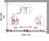 BelBagno Acqua ACQUA-AH-1-130/100-C-CR Душевой уголок прямоугольный, 130x100, цвет: хром