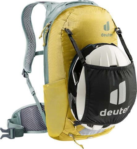 Картинка рюкзак велосипедный Deuter Race 16 Turmeric/Ivy - 6