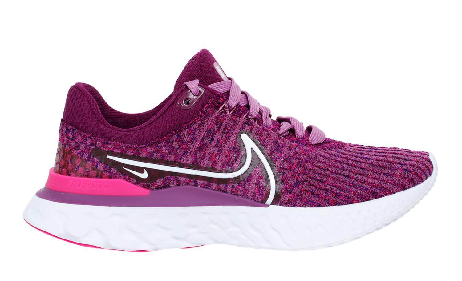 Женские кроссовки для бега Nike React Infinity Run Fk 3 фиолетовые (Распродажа)