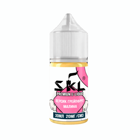 Жидкость SKL Premium E-Liquid Salt 2% Strong 30 ml - Персик Грейпфрут Малина