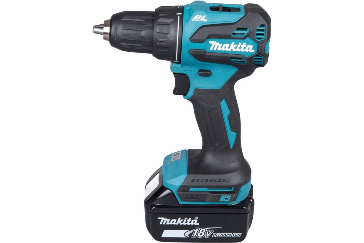 Дрель-шуруповерт ударная аккумуляторная Makita LXT 18В BL XPT, 13мм, 50/27Нм DHP490Z